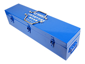 One injection-molded vibration-proof instrument box